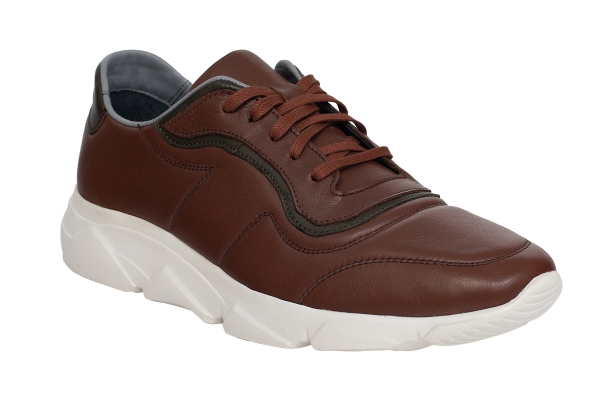 Man Sport Shoe Models, Genuine Leather Man Sport Shoes - J355