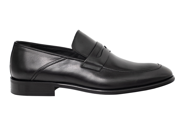 J0207 Black Antic Man Classic Shoe Models, Genuine Leather Man Classic Shoes