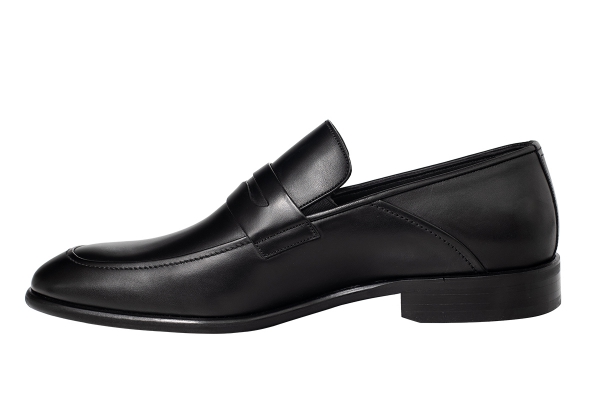 J0207 Black Antic Man Classic Shoe Models, Genuine Leather Man Classic Shoes
