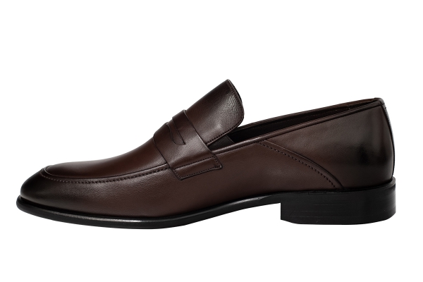J0207 Brown Antic Man Classic Shoe Models, Genuine Leather Man Classic Shoes