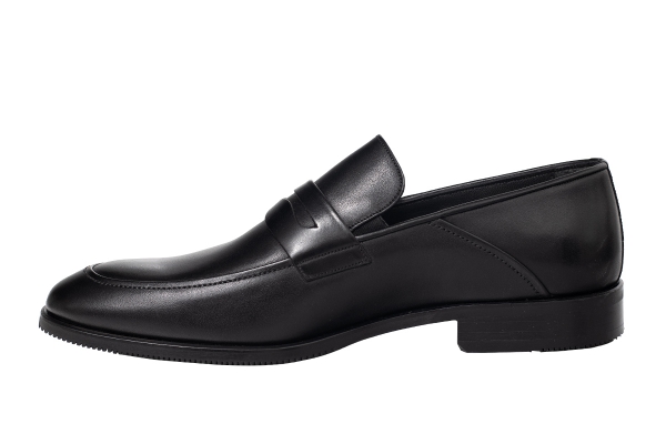 J0207 Black Antic Man Classic Shoe Models, Genuine Leather Man Classic Shoes