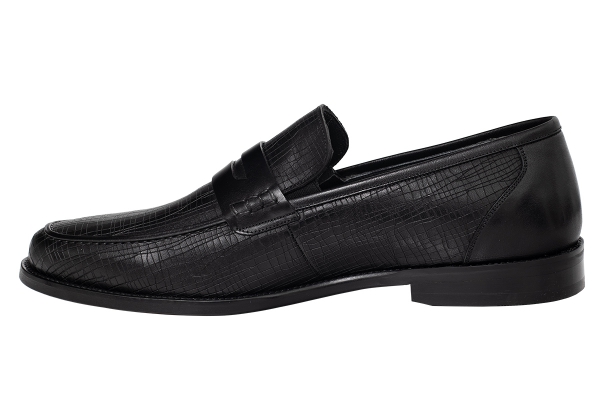 J2062 Black Man Classic Shoe Models, Genuine Leather Man Classic Shoes