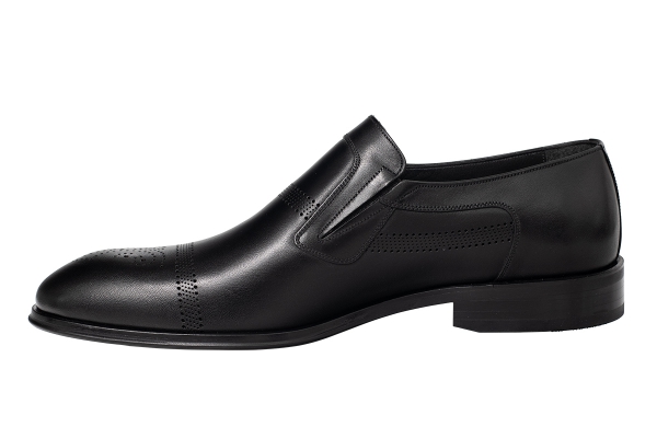 J4404 Black Man Classic Shoe Models, Genuine Leather Man Classic Shoes