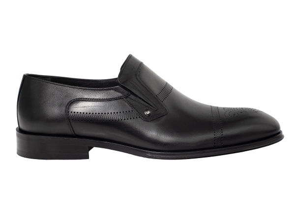 J4404 Black Man Classic Shoe Models, Genuine Leather Man Classic Shoes
