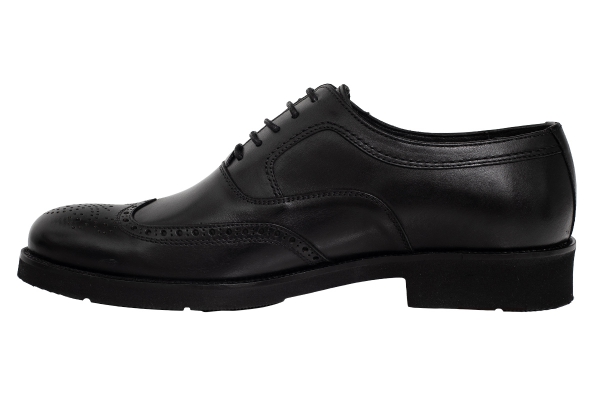 J514 Black Man Classic Shoe Models, Genuine Leather Man Classic Shoes
