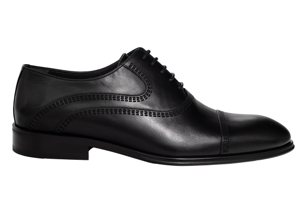 J8506 Black Man Classic Shoe Models, Genuine Leather Man Classic Shoes