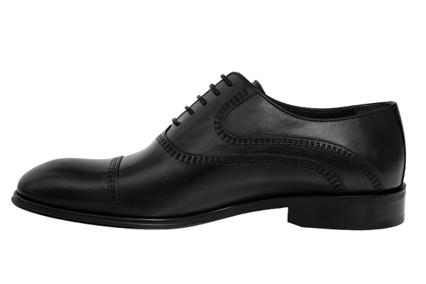 J8506 Black Man Classic Shoe Models, Genuine Leather Man Classic Shoes