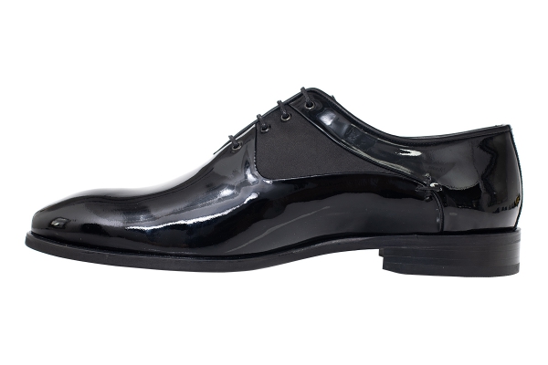 J9706 Black Patent Man Classic Shoe Models, Genuine Leather Man Classic Shoes