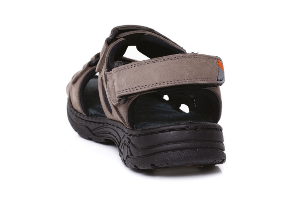 J1305 Nubuk Kum Erkek Sandalet ve Terlik Modelleri, Deri Erkek Sandalet ve Terlik Koleksiyonu