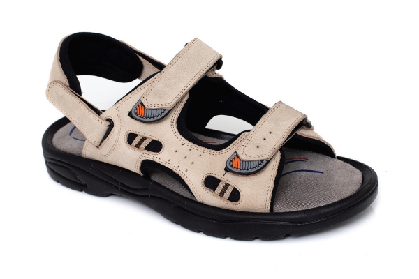 Erkek Sandalet ve Terlik Modelleri, Deri Erkek Sandalet ve Terlik Koleksiyonu - J1405