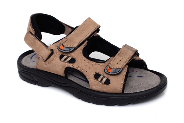Erkek Sandalet ve Terlik Modelleri, Deri Erkek Sandalet ve Terlik Koleksiyonu - J1405