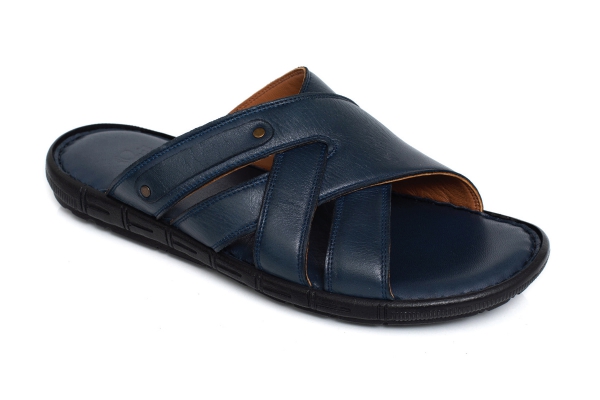 Man Sandals Slippers Models, Genuine Leather Man Sandals Slippers Collection - J1420