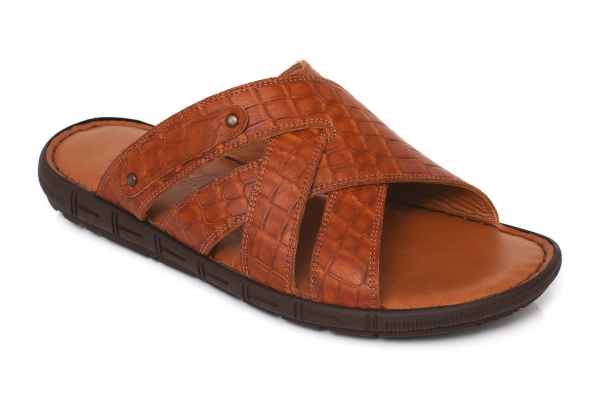 Erkek Sandalet ve Terlik Modelleri, Deri Erkek Sandalet ve Terlik Koleksiyonu - J1420