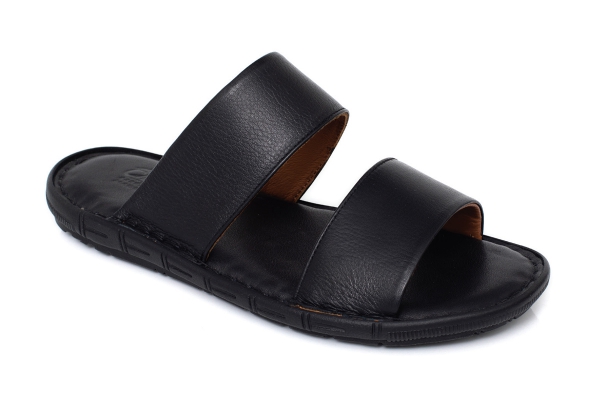 Man Sandals Slippers Models, Genuine Leather Man Sandals Slippers Collection - J1424