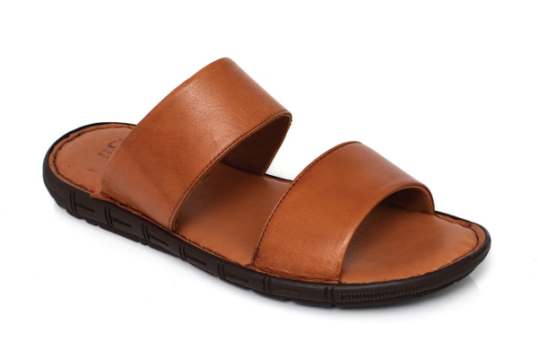 Man Sandals Slippers Models, Genuine Leather Man Sandals Slippers Collection - J1424