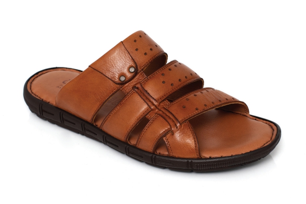 Man Sandals Slippers Models, Genuine Leather Man Sandals Slippers Collection - J1425