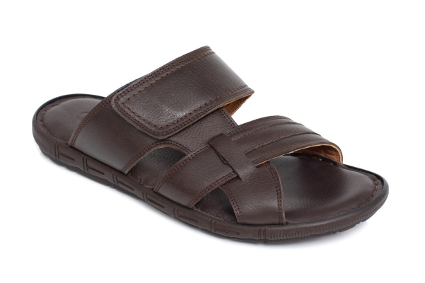 Man Sandals Slippers Models, Genuine Leather Man Sandals Slippers Collection - J1613