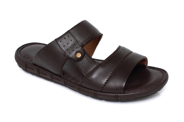 Erkek Sandalet ve Terlik Modelleri, Deri Erkek Sandalet ve Terlik Koleksiyonu - J1615