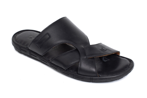 Man Sandals Slippers Models, Genuine Leather Man Sandals Slippers Collection - J1921