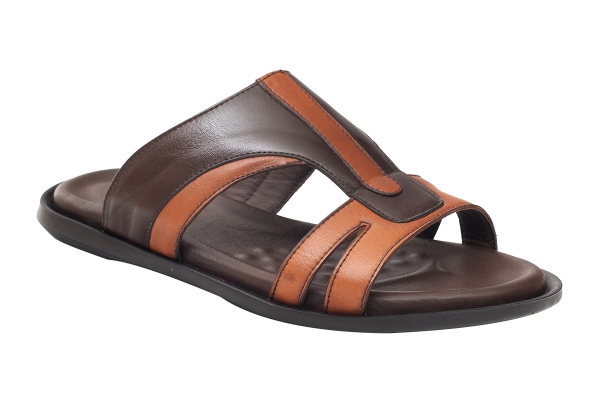 Erkek Sandalet ve Terlik Modelleri, Deri Erkek Sandalet ve Terlik Koleksiyonu 2 - J2102