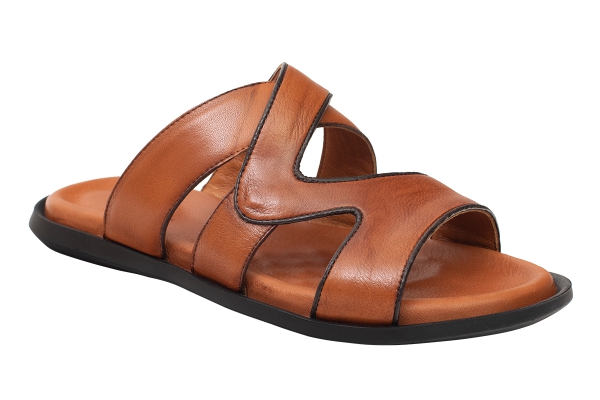 Erkek Sandalet ve Terlik Modelleri, Deri Erkek Sandalet ve Terlik Koleksiyonu 2 - J2103