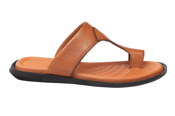 J2112 Tan Man Sandals Slippers Models, Genuine Leather Man Sandals Slippers Collection 2