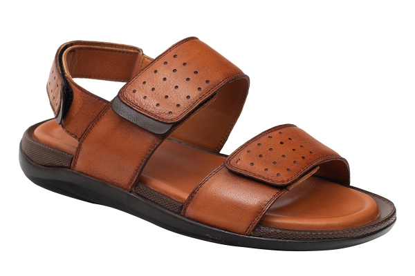 Erkek Sandalet ve Terlik Modelleri, Deri Erkek Sandalet ve Terlik Koleksiyonu 2 - J2120