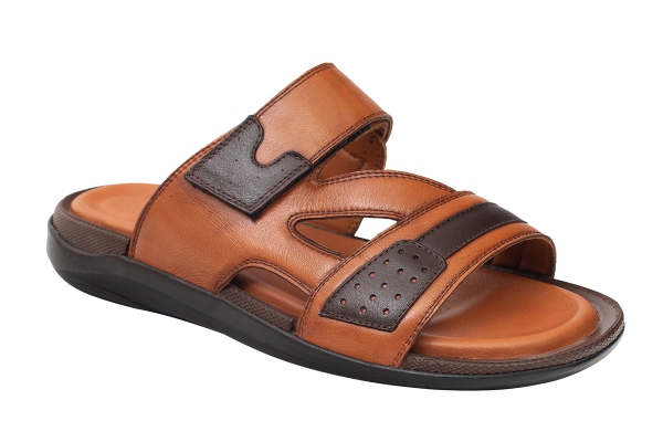 Erkek Sandalet ve Terlik Modelleri, Deri Erkek Sandalet ve Terlik Koleksiyonu 2 - J2140