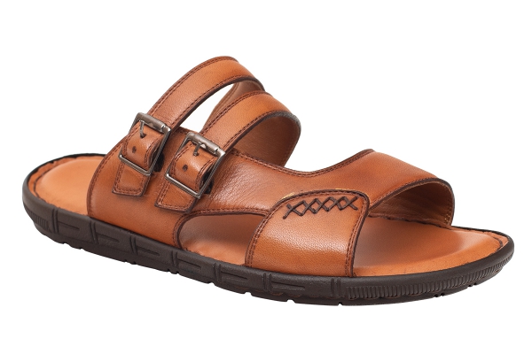 Erkek Sandalet ve Terlik Modelleri, Deri Erkek Sandalet ve Terlik Koleksiyonu 2 - J2165