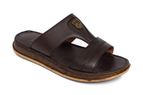 Man Sandals Slippers Models, Genuine Leather Man Sandals Slippers Collection - J2003