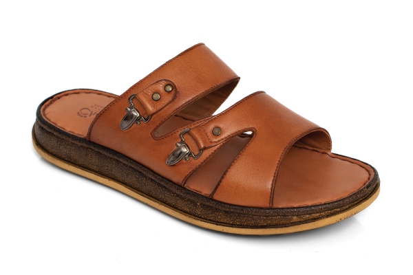 Man Sandals Slippers Models, Genuine Leather Man Sandals Slippers Collection - J2004
