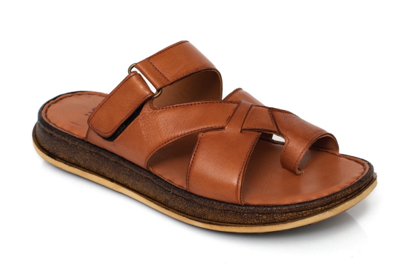 Man Sandals Slippers Models, Genuine Leather Man Sandals Slippers Collection - J2006