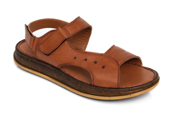 Erkek Sandalet ve Terlik Modelleri, Deri Erkek Sandalet ve Terlik Koleksiyonu - J2008