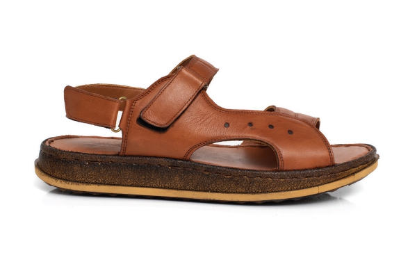 J2008 Taba Erkek Sandalet ve Terlik Modelleri, Deri Erkek Sandalet ve Terlik Koleksiyonu