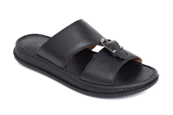 Man Sandals Slippers Models, Genuine Leather Man Sandals Slippers Collection - J2015