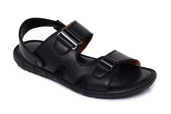 Erkek Sandalet ve Terlik Modelleri, Deri Erkek Sandalet ve Terlik Koleksiyonu - J2052
