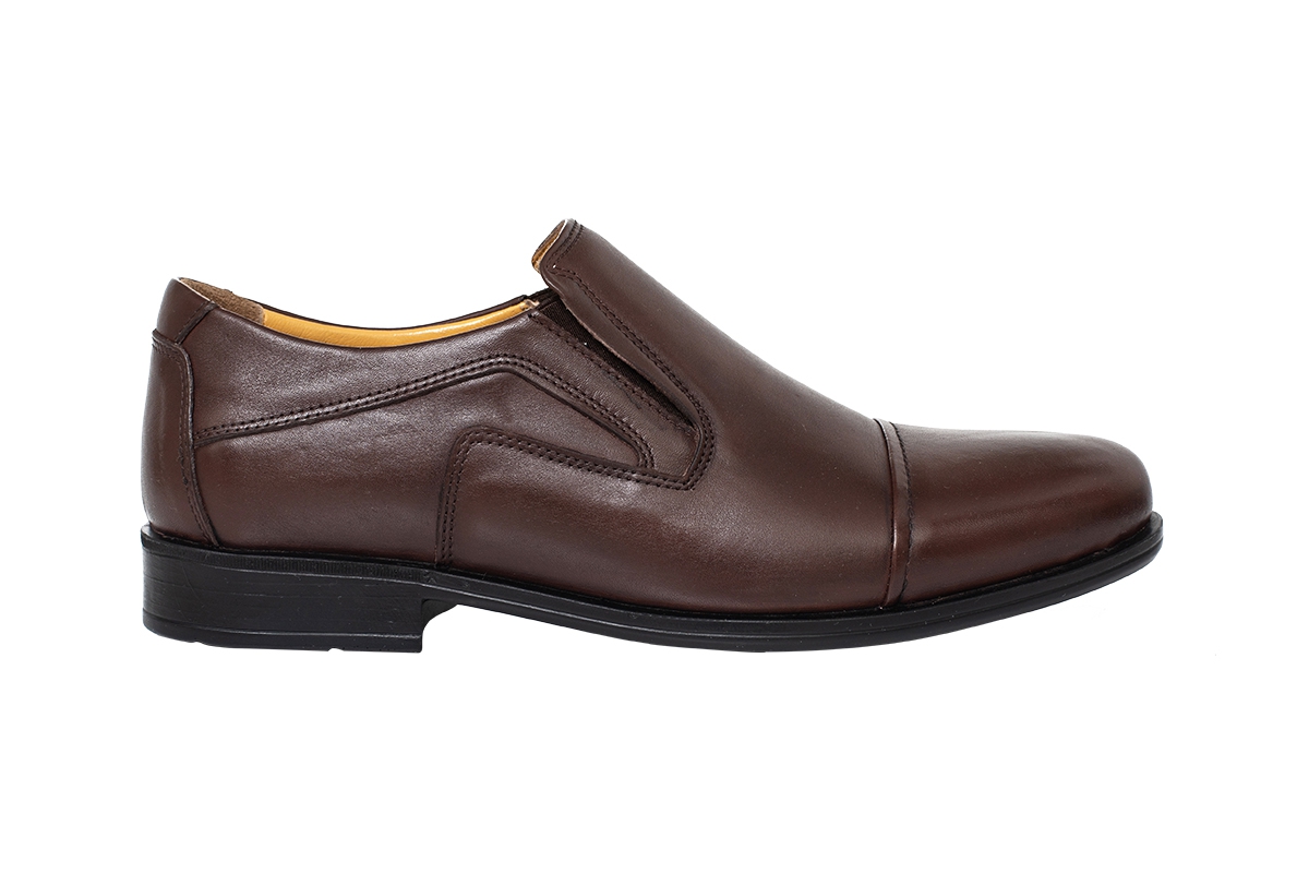 J1020 Brown Man Shoe Models, Genuine Leather Man Shoes Collection