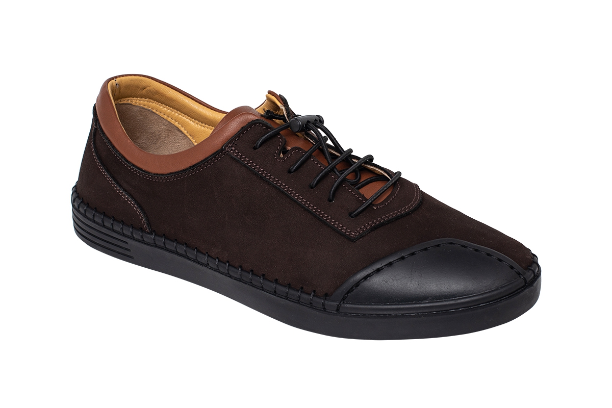 J2020 Nubuck Brown Man Shoe Models, Genuine Leather Man Shoes Collection