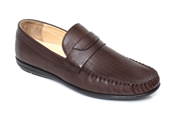 Man Shoe Models, Genuine Leather Man Shoes Collection - J313