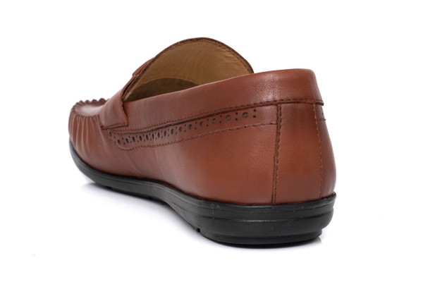 J313 Taba Erkek Ayakkabı Modelleri, Deri Erkek Ayakkabı Koleksiyonu