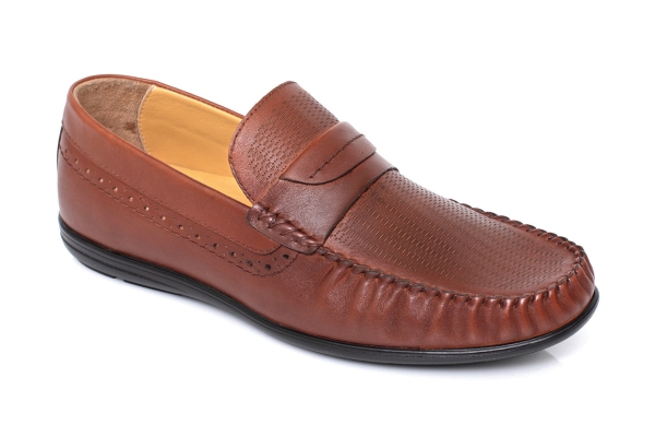 Man Shoe Models, Genuine Leather Man Shoes Collection - J313