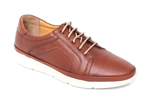 J320-1 Tan Man Shoe Models, Genuine Leather Man Shoes Collection