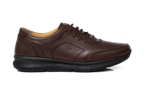 J570 Brown Man Shoe Models, Genuine Leather Man Shoes Collection