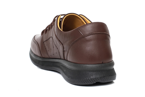 J570 Brown Man Shoe Models, Genuine Leather Man Shoes Collection