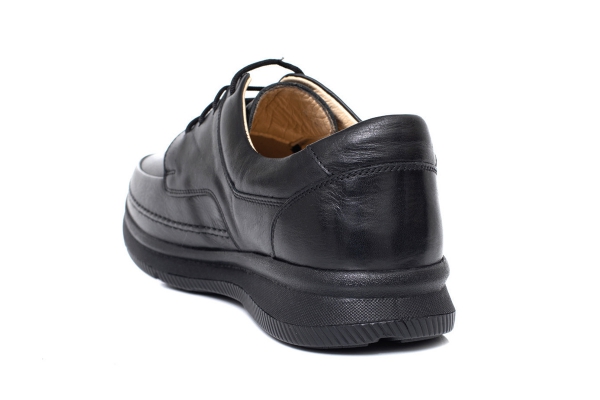J651 Black Man Shoe Models, Genuine Leather Man Shoes Collection