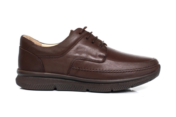J651 Brown Man Shoe Models, Genuine Leather Man Shoes Collection