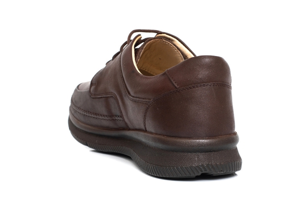 J651 Brown Man Shoe Models, Genuine Leather Man Shoes Collection