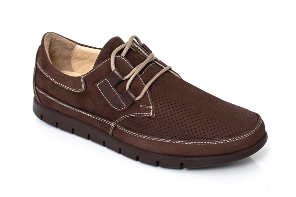 J711 Nubuk Kahve Erkek Ayakkabı Modelleri, Deri Erkek Ayakkabı Koleksiyonu