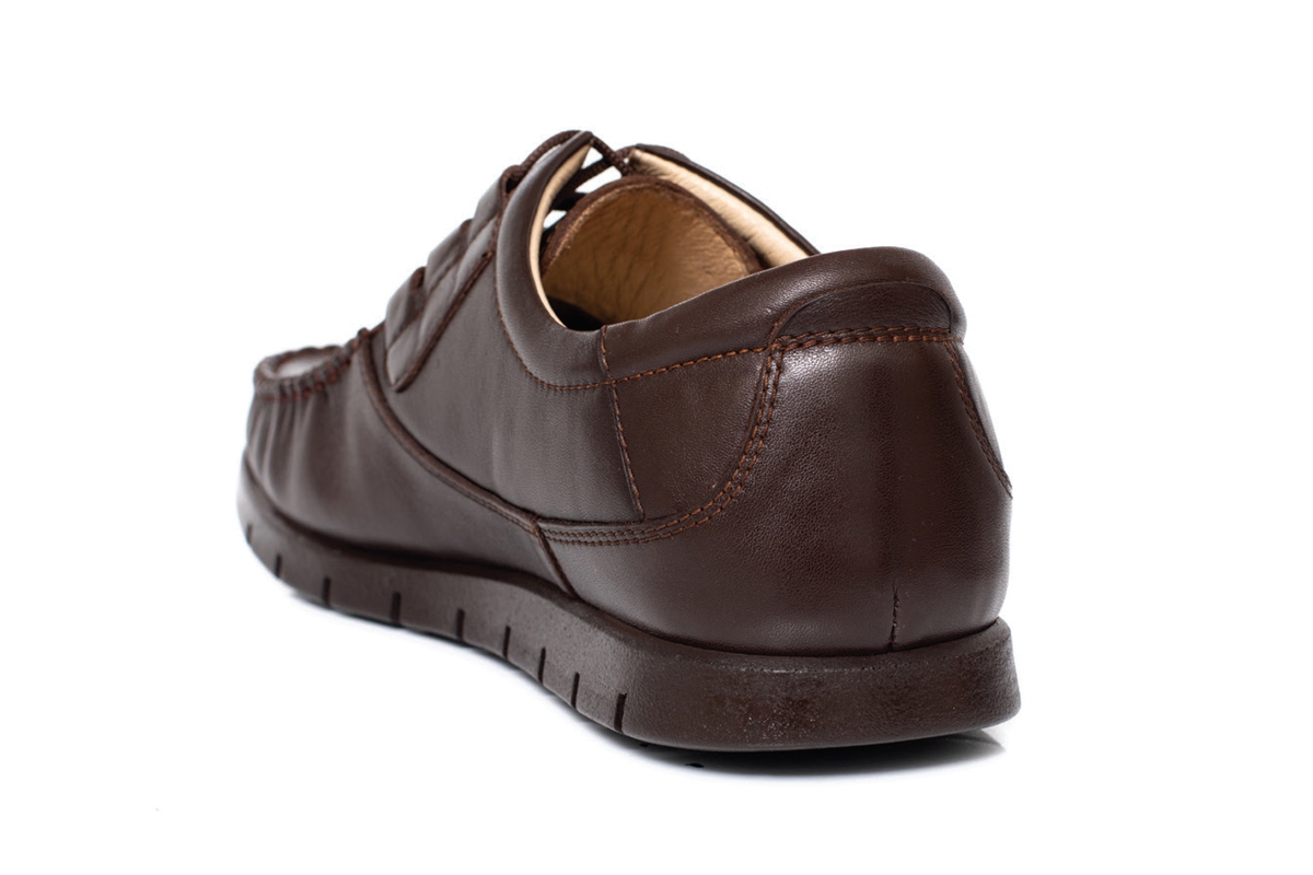 J721 Brown Man Shoe Models, Genuine Leather Man Shoes Collection