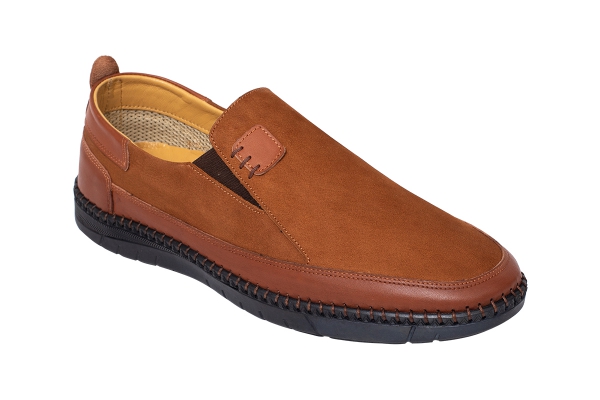 J800 Nubuk Taba - Taba Erkek Ayakkabı Modelleri, Deri Erkek Ayakkabı Koleksiyonu